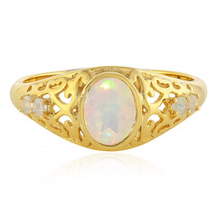 Zilveren ring met een Welo-opaal