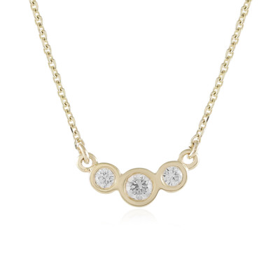 Gouden halsketting met een IF (G) Diamant (de Melo)