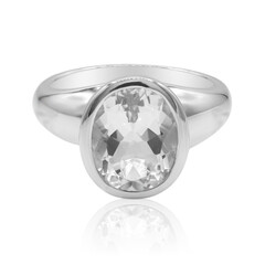 Zilveren ring met een petaliet (Tenner Diniz)