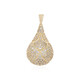 Gouden hanger met zirkonen (KM by Juwelo)