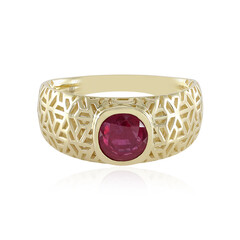 Gouden ring met een Madagaskar Robijn (Ornaments by de Melo)