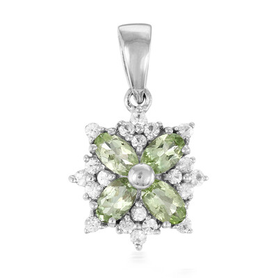 Gouden hanger met Braziliaanse Paraiba toermalijnen
