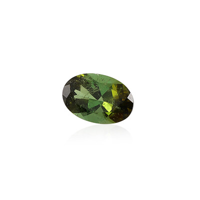 Edelsteen met een groene toermalijn