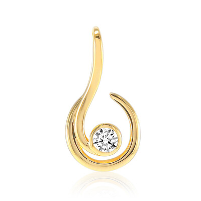 Gouden hanger met een VS2 Diamant (E) (adamantes [!])