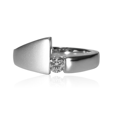 Gouden ring met een VS2 Diamant (E) (adamantes [!])