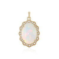 Gouden hanger met een Welo-opaal (Adela Gold)