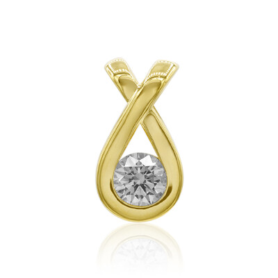 Gouden hanger met een VS2 Diamant (F) (adamantes [!])