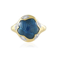 Zilveren ring met zirkonen (Adela Silber)