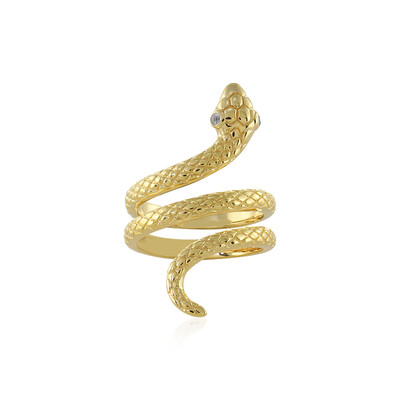 Zilveren ring met zirkonen