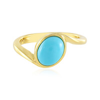Zilveren ring met een Sleeping Beauty Turkoois