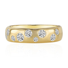 Gouden ring met een Diamant SI1 (G)