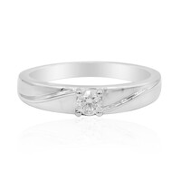 Gouden ring met een VS2 Diamant (F) (adamantes [!])