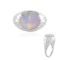 Zilveren ring met een Welo-opaal (de Melo)