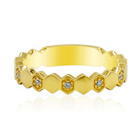 Zilveren ring met zirkonen