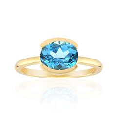 Gouden ring met een Marambaia-topaas