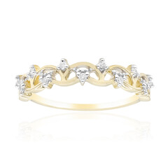 Gouden ring met Diamanten SI1 (G)