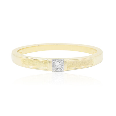 Gouden ring met een Diamant SI1 (G) (Annette)