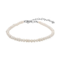 Zilveren armband met zoetwater kweekparels