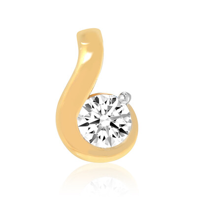 Gouden hanger met een IF Diamant (D) (Annette)
