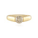 Gouden ring met een I1 Champagne diamant  (de Melo)