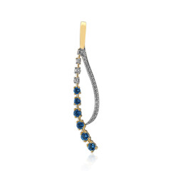 Gouden hanger met Haüynen