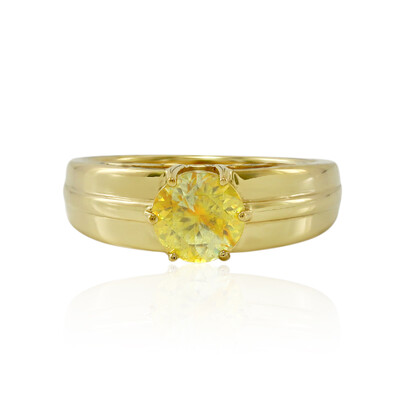 Gouden ring met een sfaleriet (Adela Gold)