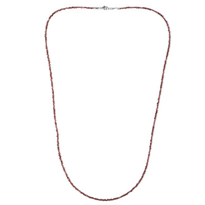 Zilveren accessoire met een Indische Granaat