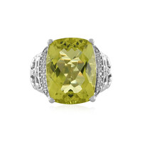 Zilveren ring met een Limoen Kwarts