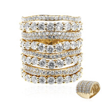 Gouden ring met I1 (H) Diamanten (CIRARI)