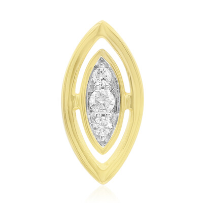 Gouden hanger met een Diamant SI1 (G) (Annette)