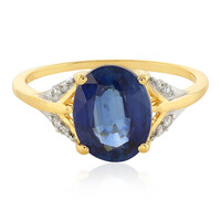 Gouden ring met een kyaniet (Odyssey by Hannah)