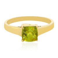 Gouden ring met een sfeen
