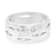 Zilveren ring met zirkonen