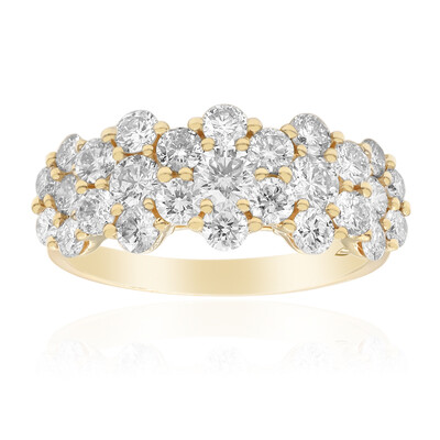 Gouden ring met een I1 (H) Diamant (CIRARI)