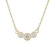 Gouden halsketting met een IF (G) Diamant (de Melo)
