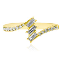 Gouden ring met SI2 (H) Diamanten (CIRARI)