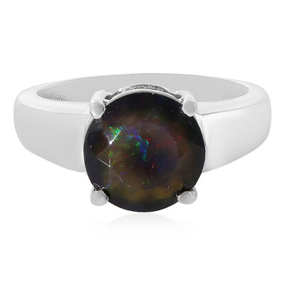 Zilveren ring met een Mezezo opaal