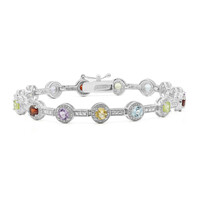 Zilveren armband met peridoots