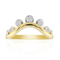 Gouden ring met een Diamant SI1 (G)