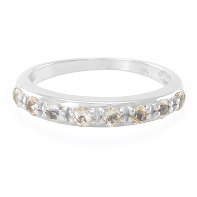Zilveren ring met keizerlijke-topaasstenen