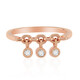 Zilveren ring met zirkonen (M de Luca)