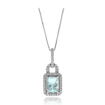 Gouden halsketting met een Paraiba toermalijn (CIRARI)