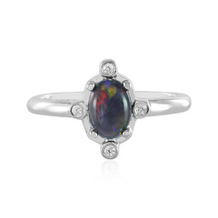 Zilveren ring met een Mezezo opaal