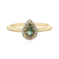 Gouden ring met een Oregon zonnesteen