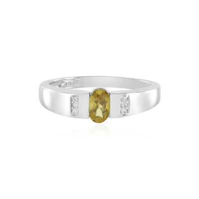 Zilveren ring met een Sfeen