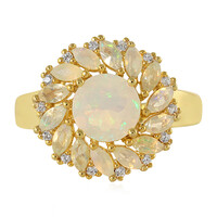Zilveren ring met een Welo-opaal