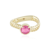 Gouden ring met een Madagaskar Roze Saffier (Ornaments by de Melo)