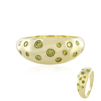 Gouden ring met I2 Gele Diamanten (de Melo)