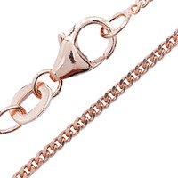 Rosé Gouden ketting - 45cm -2,5 g