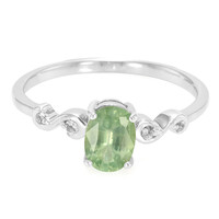 Zilveren ring met een Munt Kyaniet